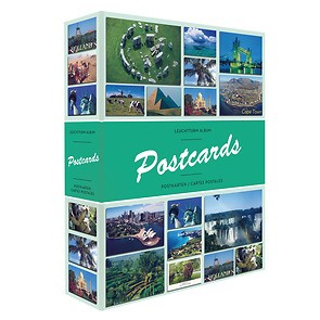 Album cartes postales  pour 200 cartes, avec 50 feuilles reliées