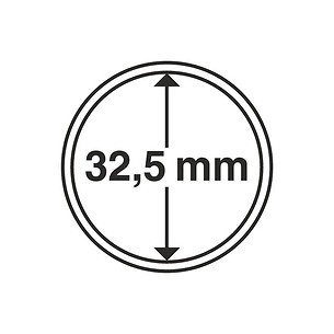 Capsules de Monnaie 32.5 mm