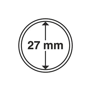 Capsules de Monnaie 27 mm