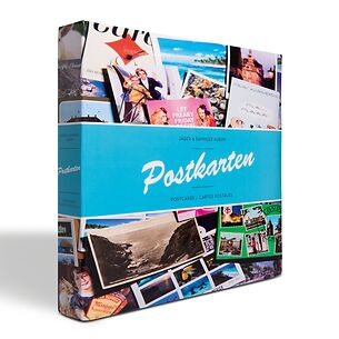 Album cartes postales pour 600 cartes, avec 50 feuilles reliées