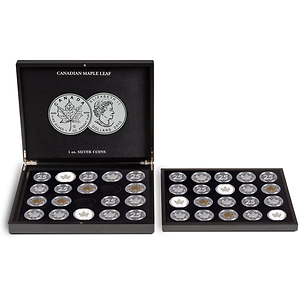 Extra plateau pour Coffret de présentation 20pièces d’un dollar en argent Feuille d’Érable