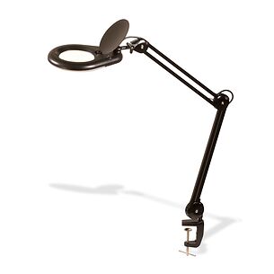 Loupe & lampe LED SWING grossissement de 1,75 (3 dioptries)