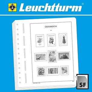 LEUCHTTURM feuilles complémentaires SF Autriche - Dispenser-timbres 2022
