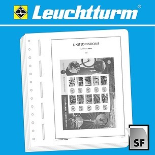 LEUCHTTURM SF Supplement ONU Genève timbres Personnalisés 2022