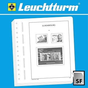 LEUCHTTURM feuilles complémentaires SF Luxembourg 2022