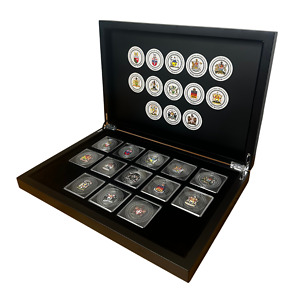Coffret pour 13 pièces de collection édition limitée Lighthouse Canada (incl. pièces)