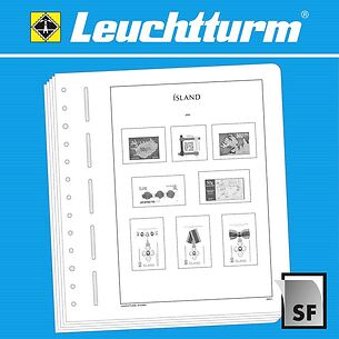 LEUCHTTURM SF Feuilles préimprimées Islande