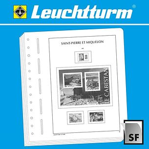 LEUCHTTURM SF-Feuilles préimprimé St. Pierre & Miquelon