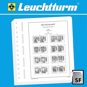 LEUCHTTURM Feuilles préimprimées République Fédérale - Paires horizontales