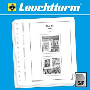 LEUCHTTURM SF feuilles préimprimées France Blocs ››CNEP‹‹