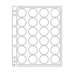 Ø intérieur 36 - 37 mm / 24 compartiments