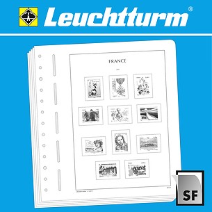 LEUCHTTURM feuilles complément. SF France-Blocs 