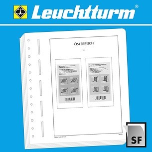 LEUCHTTURM SF Vordruckblätter Österreich Markenheftchen