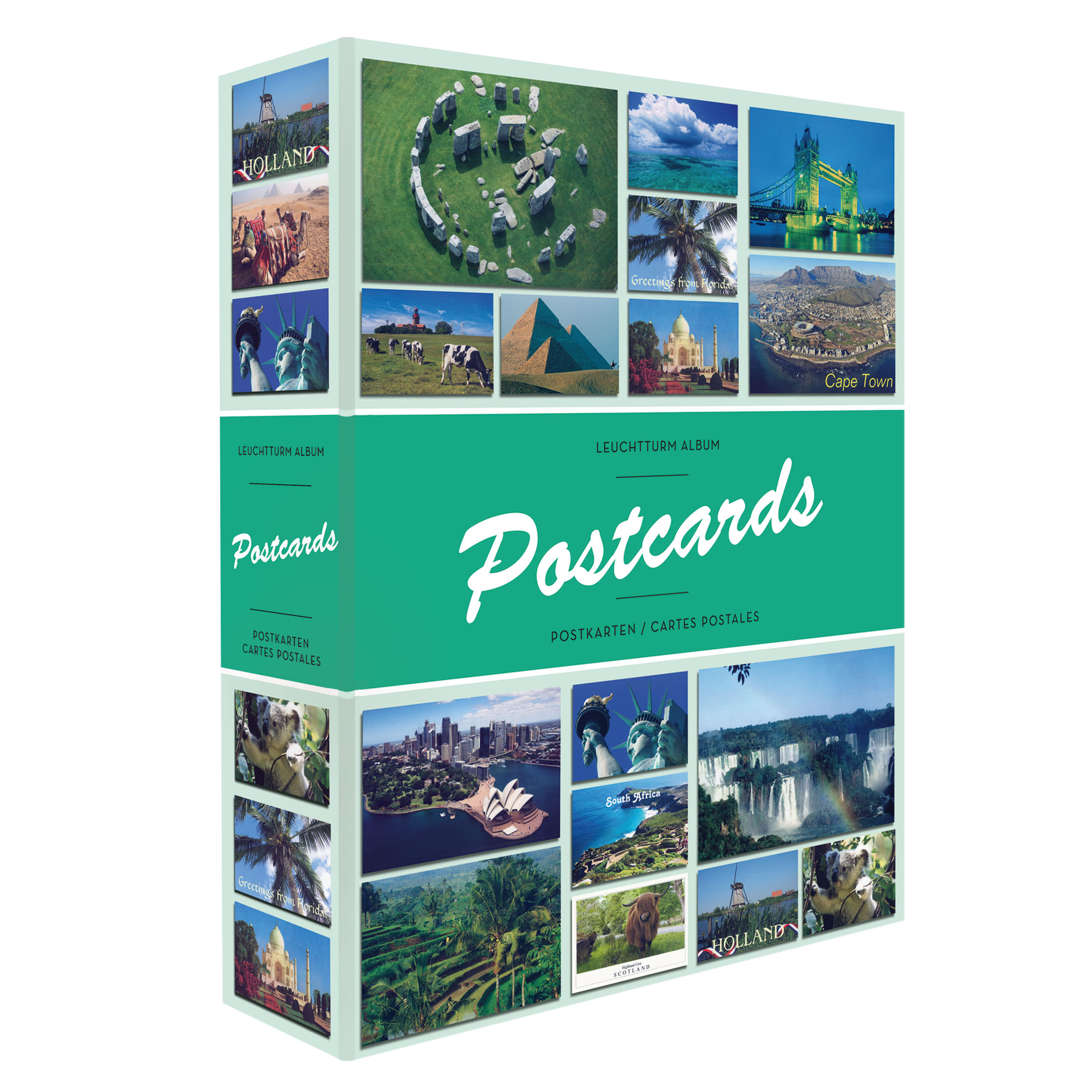 Album POSTCARDS pour 200 cartes postales, avec 50 feuilles reliées at  Lighthouse Canada