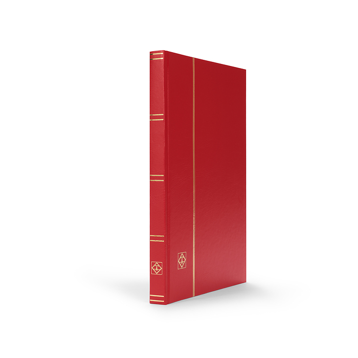 Classeur BASIC, DIN A4, 32 pags noires, couverture non ouatinée, rouge