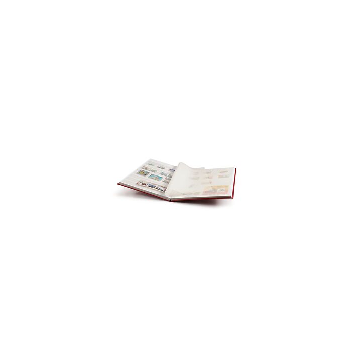 Classeur BASIC, DIN A4, 32 pages blanches, couverture non ouatinée, rouge