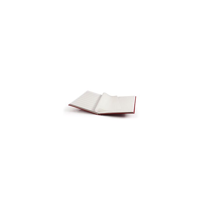 Classeur BASIC, DIN A4, 32 pages blanches, couverture non ouatinée, rouge
