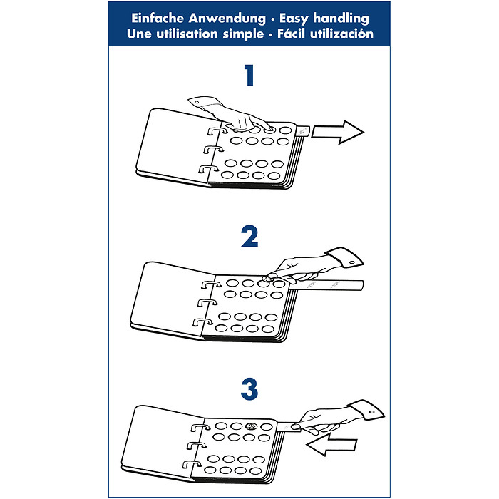 VISTA album numismatique pour pièces de 2 euros (4 feuilles neutres) avec étui