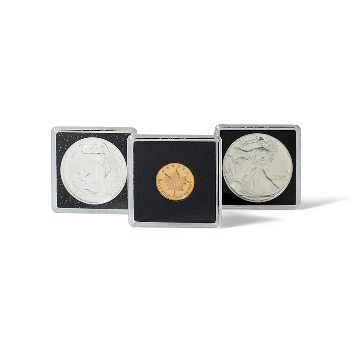 Capsules QUADRUM Intercept, diamétre intérieur 20 mm, noir
