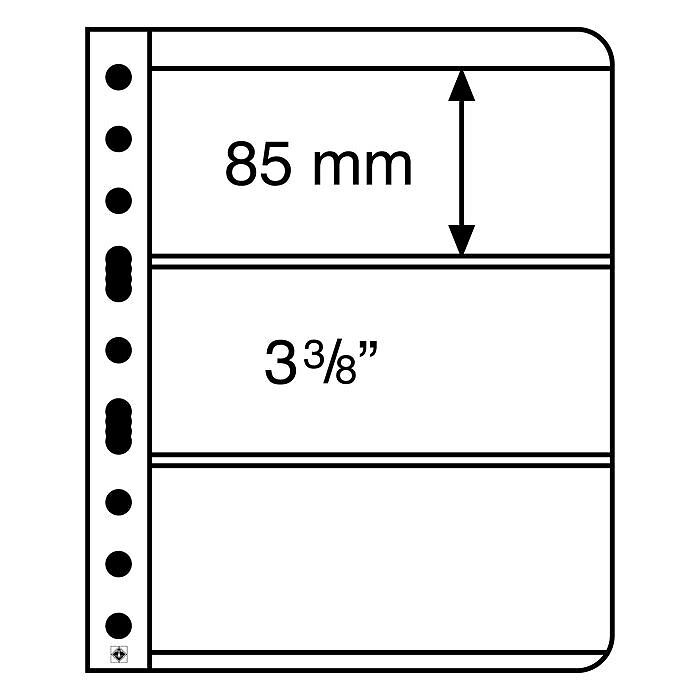 Pochettes plastiques VARIO, 3compartiment, pellicule transparente, p. 25