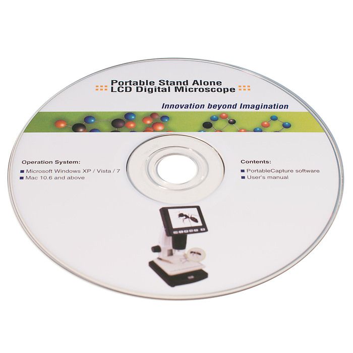 LCD digital microscope 10 - 500x