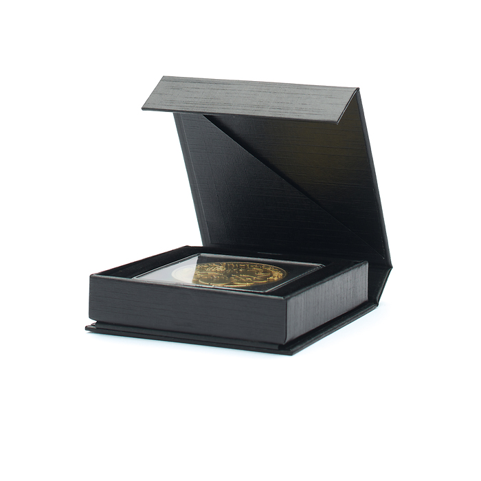 Ecrin AIRBOX avec fonction de présentation pour 1 capsule QUADRUM, noir
