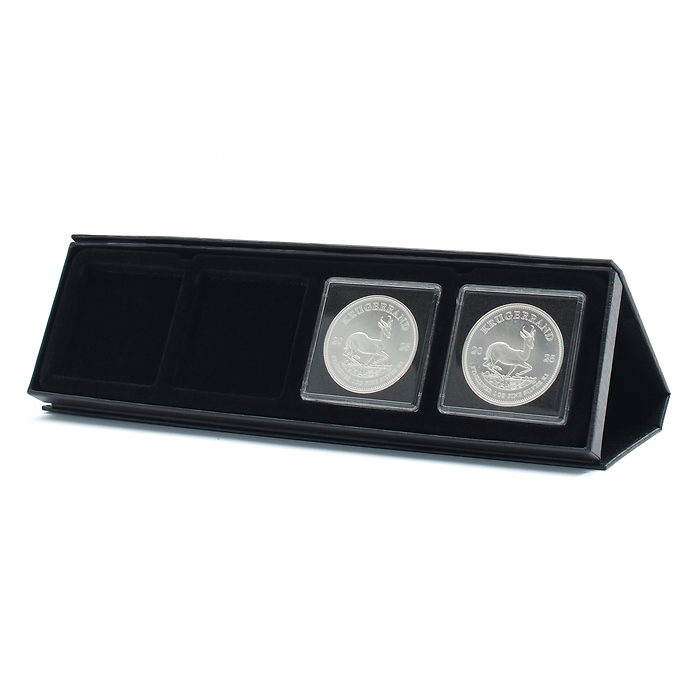 Ecrin AIRBOX avec fonction de présentation pour 4 capsules QUADRUM, noir