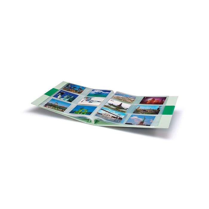 Album cartes postales pour 600 cartes, avec 50 feuilles reliées