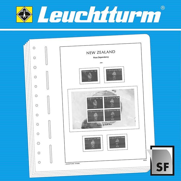 LEUCHTTURM feuilles complémentaires SF Territoires de Ross 2014