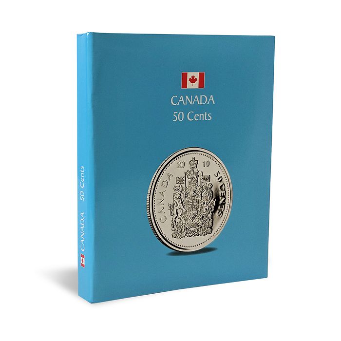 Album pour piéces de monnaies canadiennes KASKADE, 50 Cent