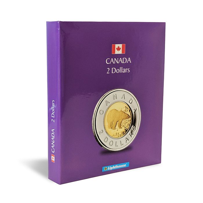 Album pour piéces de monnaies canadiennes KASKADE, 2$