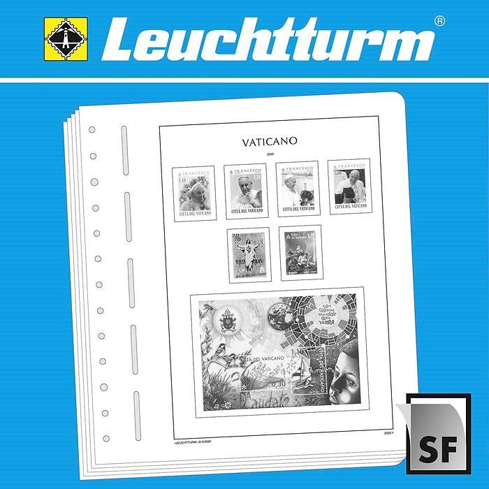 LEUCHTTURM feuilles complémentaires Cité du Vatican 2015