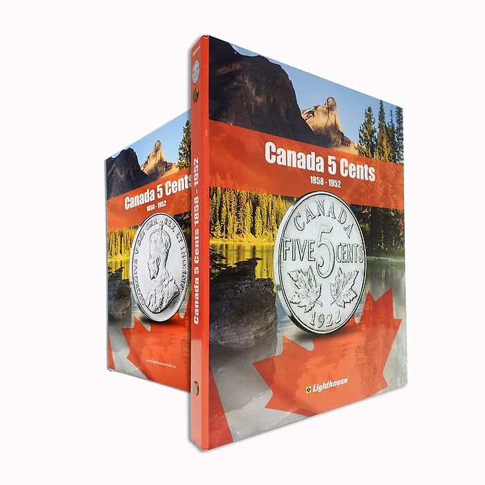ALBUM VISTA  Canada 5 Cent Vol. 1 1858 - 1952