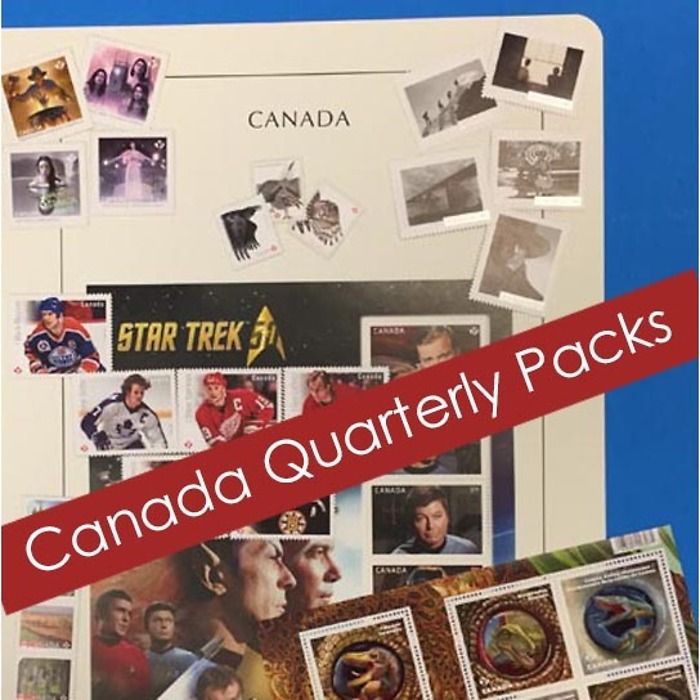 LEUCHTTURM feuilles complémentaires SF Canada Quarterly Packs 2016
