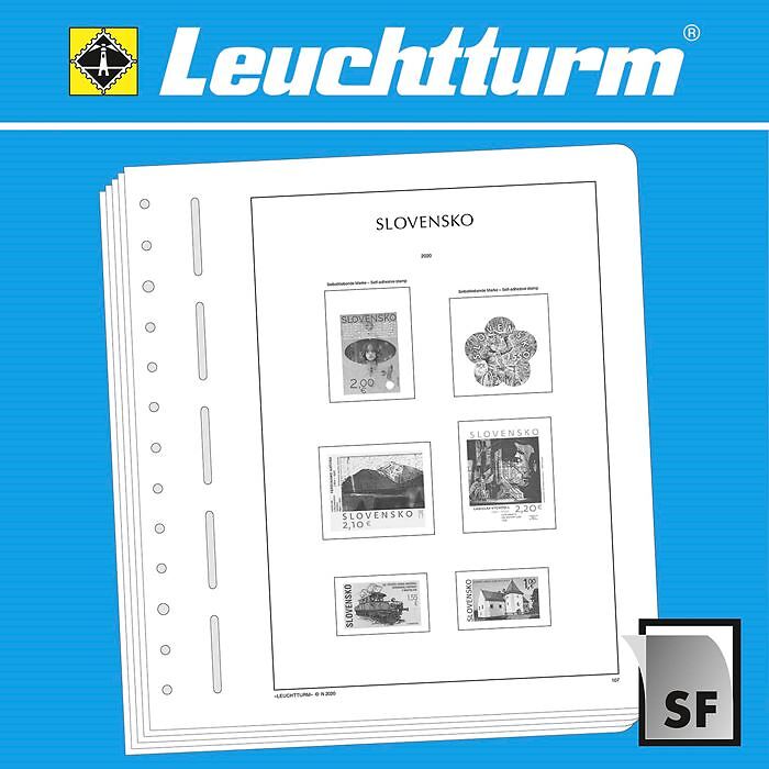 LEUCHTTURM feuilles complémentaires SF Slovaquie 2016