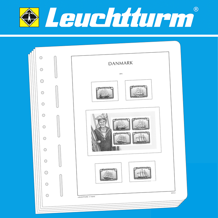 LEUCHTTURM feuilles complémentaires SF Territoire antarctique australien 2017