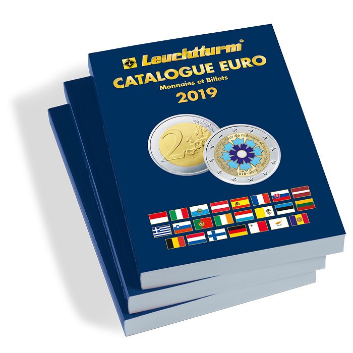 Euro Catalogue pour pièces et billets 2019, français