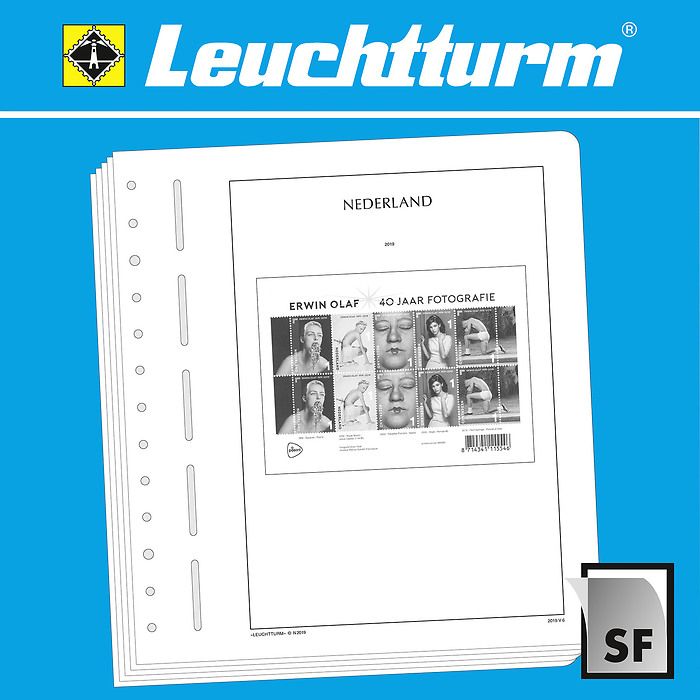 Leuchtturm feuilles complémentaires SF Pays-Bas minifeuille  2019