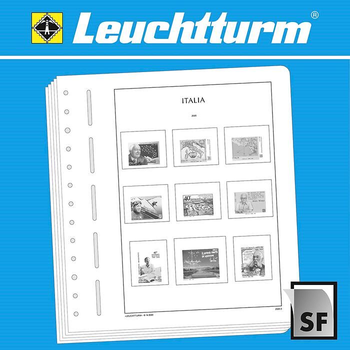 LEUCHTTURM feuilles complémentaires SF Italie 2020