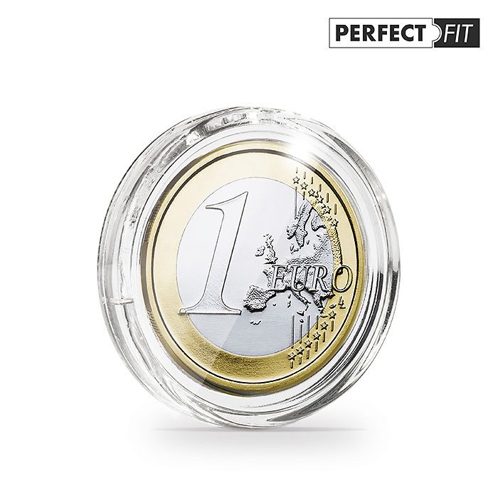 Capsules ULTRA Perfect Fit pour 1 Euro (23,25 mm), paquete de 10