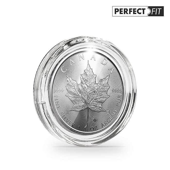 Capsules Ultra Perfect Fit pour 1 oz. Maple Leaf Silber (38,00 mm), paquete de 100