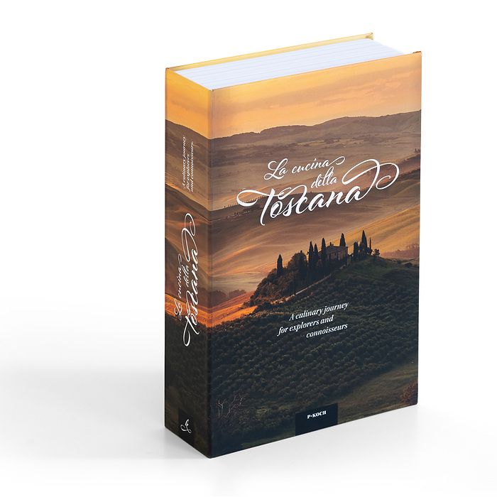 Livre coffre-fort „Toscana“, édition anglaise
