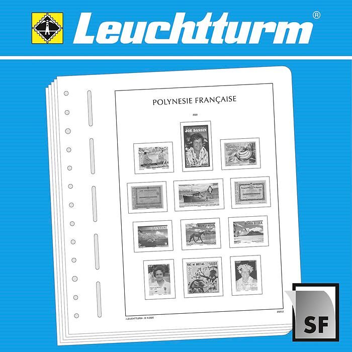 Leuchtturm feuilles complémentaires SF Polynésie française 2021