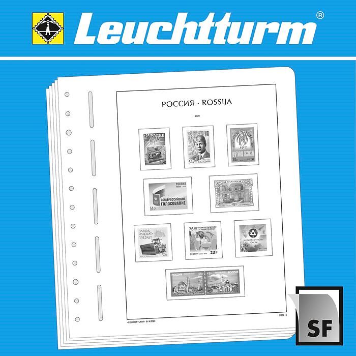 Leuchtturm feuilles complémentaires SF Russie 2021