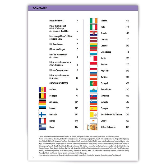 Euro Catalogue pour pièces etbillets 2023, français