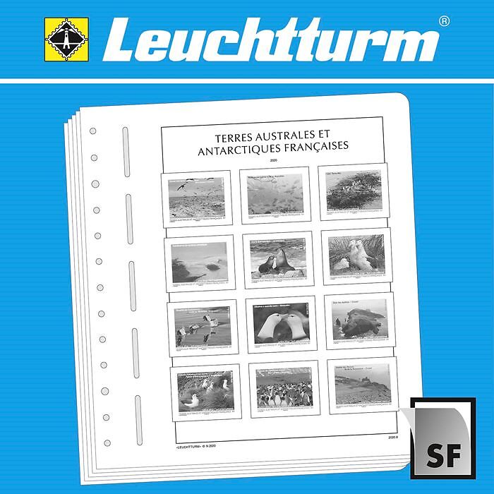 Leuchtturm feuilles complémentaires SF Territoire antarctique français 2022