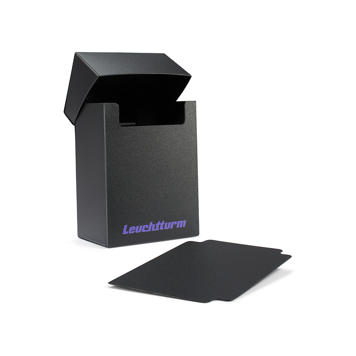 TCG deck box noir pour jusqu’à 100 Trading Cards