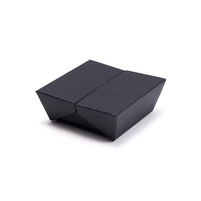 Porta écrin numismatique pour une capsule ronde 33 mm, noire