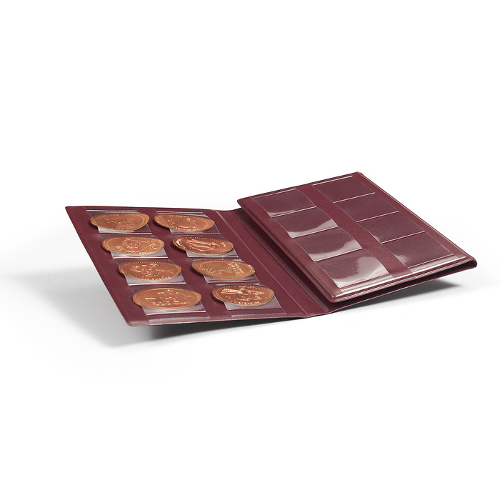 Passport album de voyage pour 32 Pressed Pennies, 20 pièces,inclus le présentoir de vente