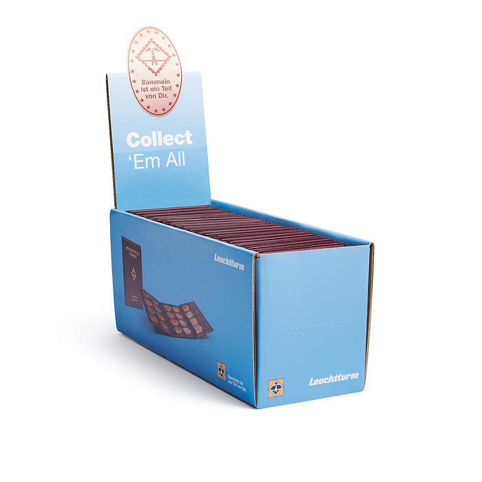 Passport album de voyage pour 32 Pressed Pennies, 20 pièces,inclus le présentoir de vente